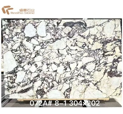 Luonnollinen kiillotettu Calacatta Viola Marble