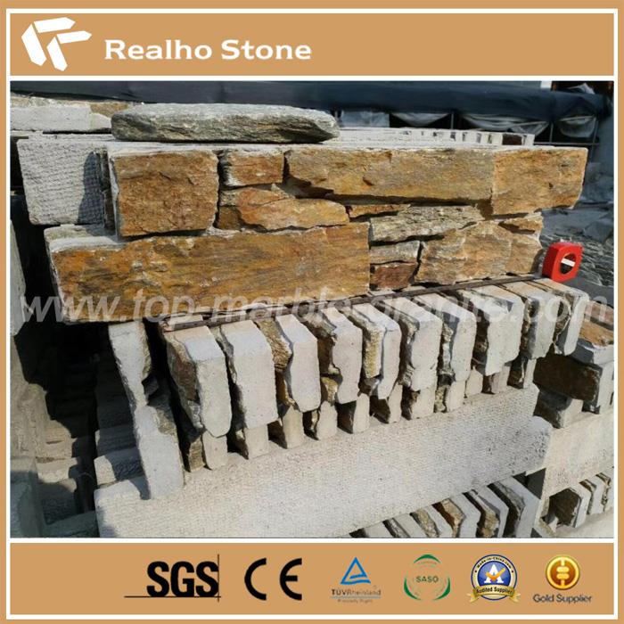 Exterior Rustic Quarzite Stone Wall Cladding Tiles