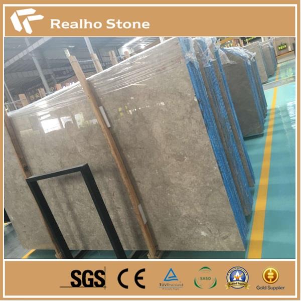 Polished Sunny Solar Grey Color Marble Slabs