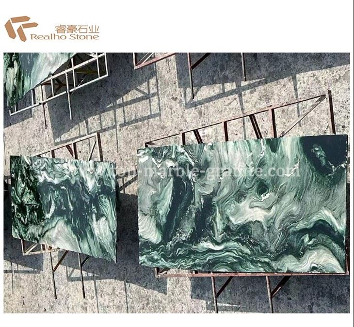 Green tea tile